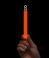 Oranžinė šviečianti lazdelė 15 cm